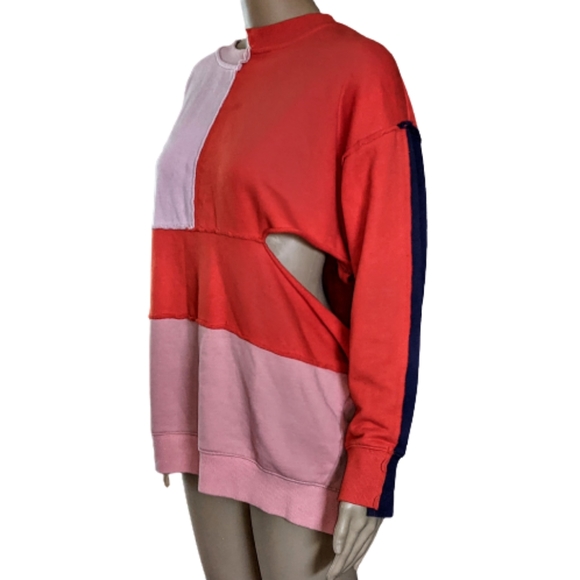 PAM Perks & Mini Multicolor Complex Split Sweater - Picture 3 of 9